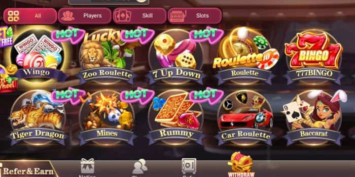 Games in Alano Lucky App