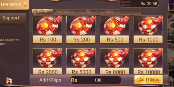 Add Chips